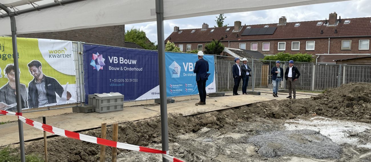 Festiviteit Mauritsweg Klundert aftrap nieuwbouw 14