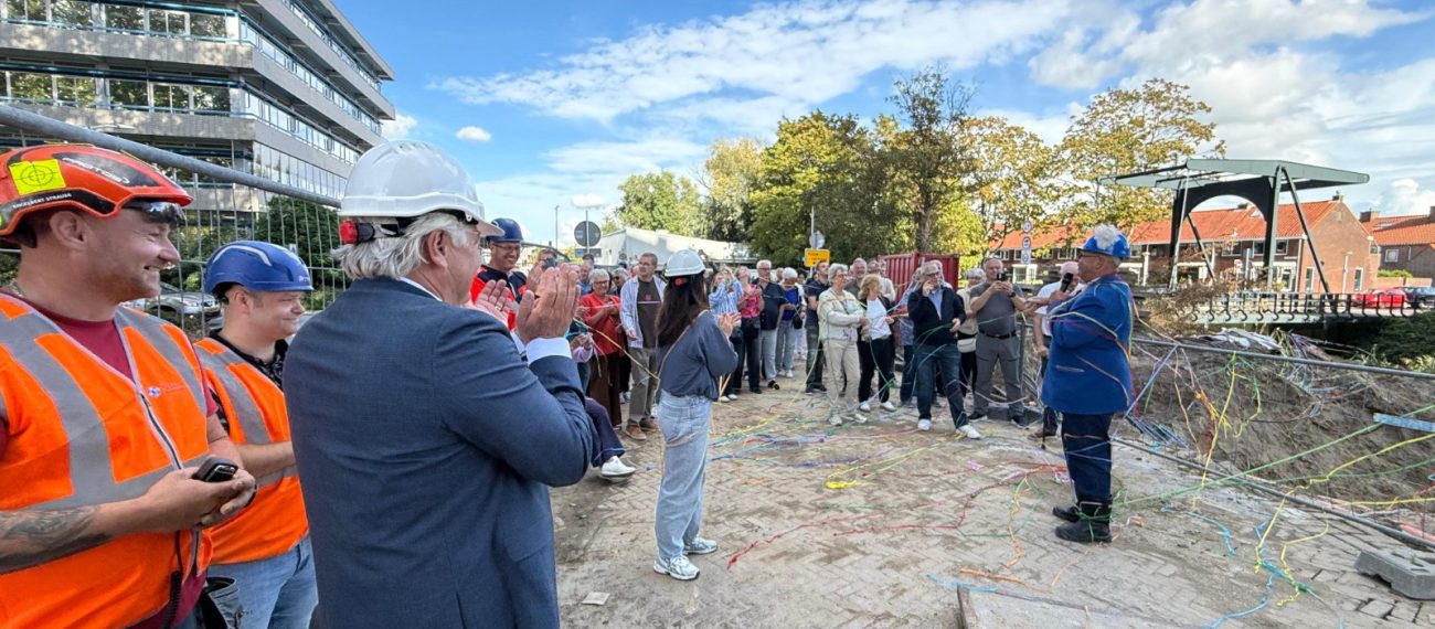 Hoogste punt viering Merwehoofd Papendrecht1