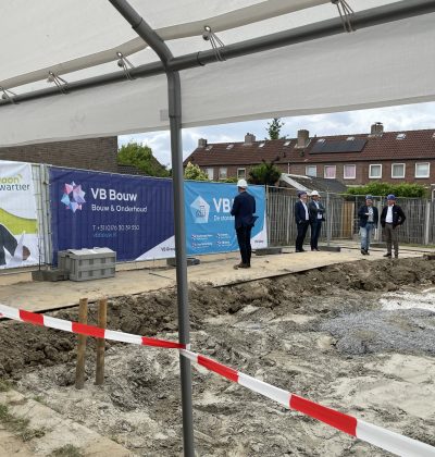 Festiviteit Mauritsweg Klundert aftrap nieuwbouw 14