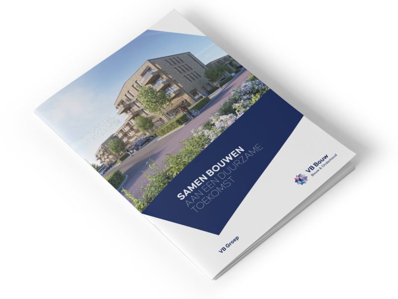 Brochure VB Bouw mockup