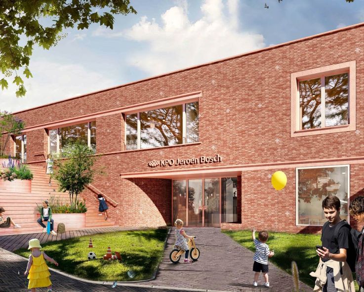 Nieuwbouw KPO Kindcentrum Jeroen Bosch Roosendaal